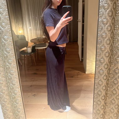 gonna maxi nera