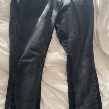 MNML Black Flared Jeans