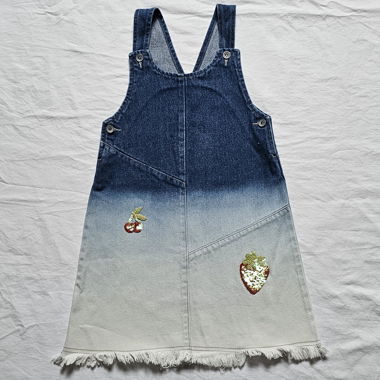 Campus Kinder Jeanskleid mit Pailletten