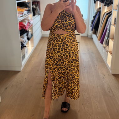 Robe léopard SANDRO