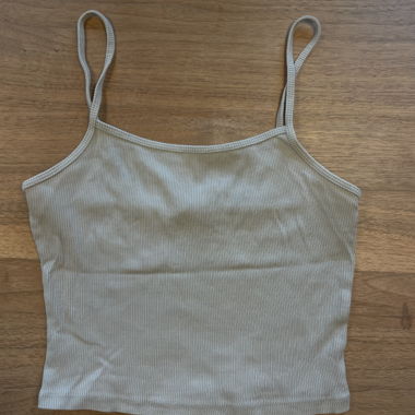 Green/Grey Crop Top