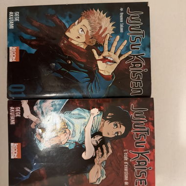 Jujutsu Kaisen Manga 0 and 1
