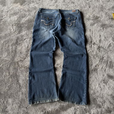 Vintage Flared Jeans Bootcut Lowrise