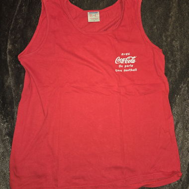 Rotes Coca-Cola T-Shirt mit Logo