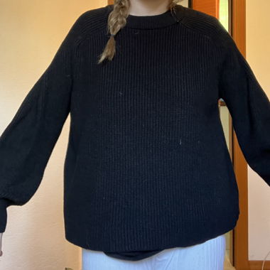 Sweatshirt noir