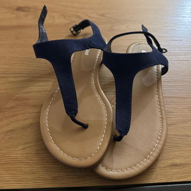 Schicke Sandalen, dunkelblau
