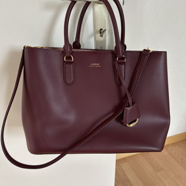Borsa Burgundy Ralph Lauren