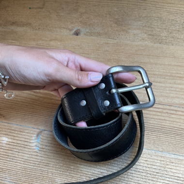 Ceinture en cuir