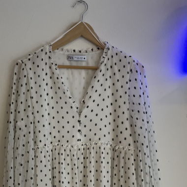 Robe à pois 