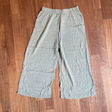Stoffhose grün