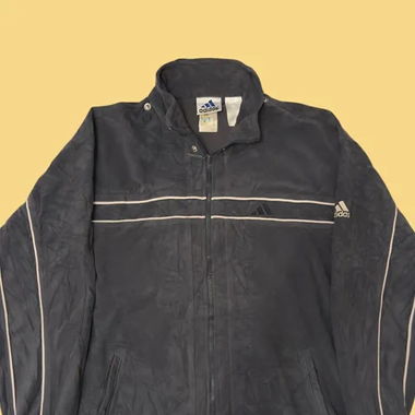 Retro Adidas Samt Jacke