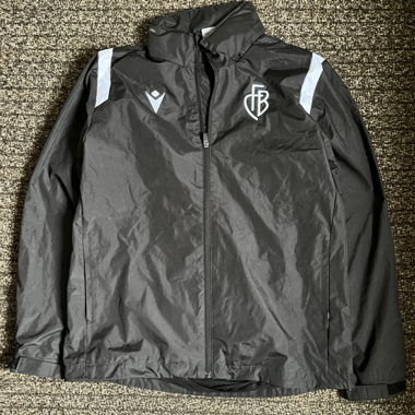 Veste de pluie FC Bâle x Macron – Noir/Blanc