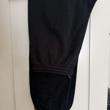 Black track pants