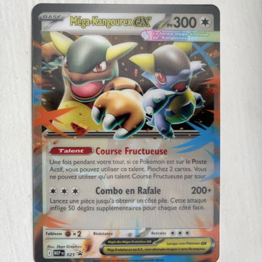 Carta Pokemon Mega-Kangourex ex