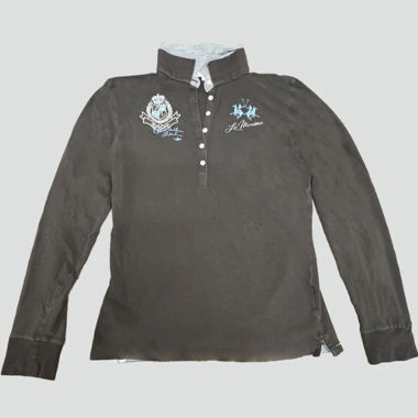 La Martina long-sleeve polo