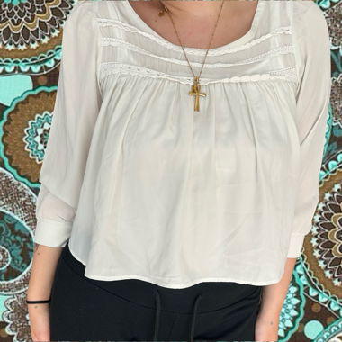Blusa cottagecore