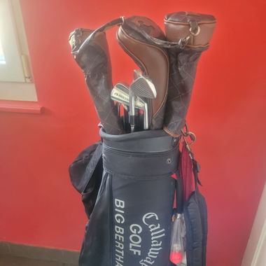Sac de golf avec accessoires