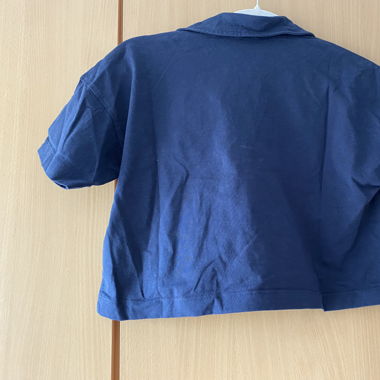 Croptop blau