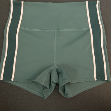 Short da Sport con Strisce a Contrasto