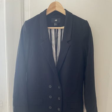 H&M Blazer, Black – 36, classic & elegant