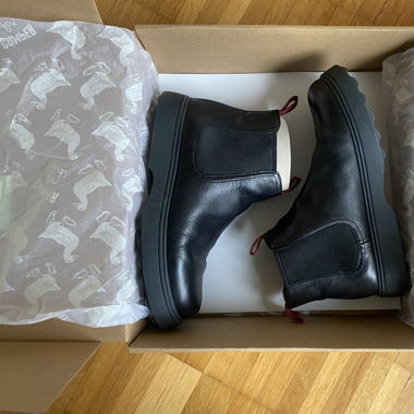Camper Kinder_NORTE-Stiefelette/Boots_Schwarz