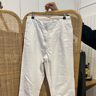 Pantalon blanc / jeans 