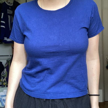 Shirt Blau