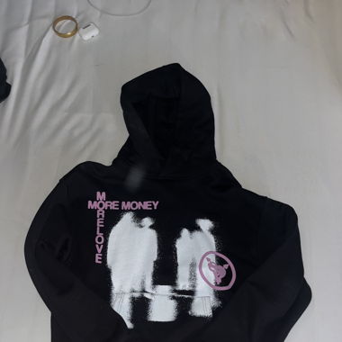 more money more love hoodie 