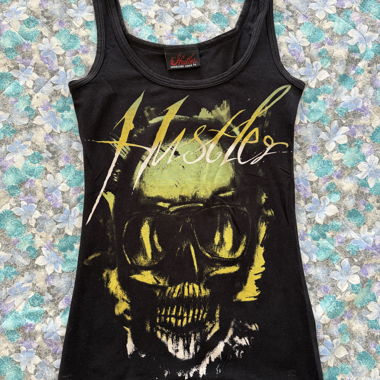 Black Hustler Tank Top 