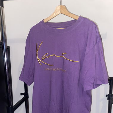 T-shirt violet Karl Kani