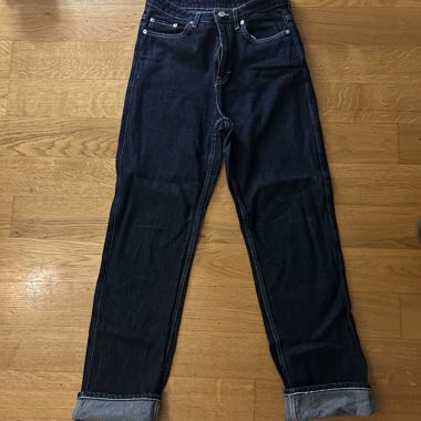 Jeans dritto raw