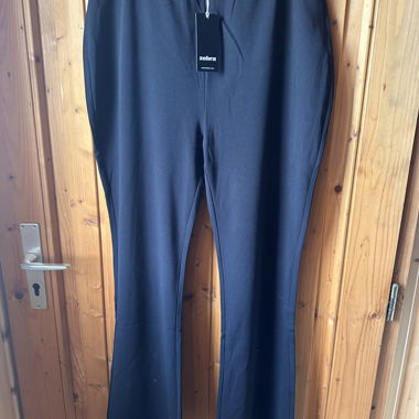 Pantalone nero svasato Zebra taglia XXL