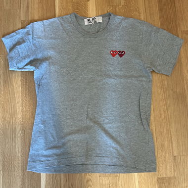 T-shirt grigio CDG Play