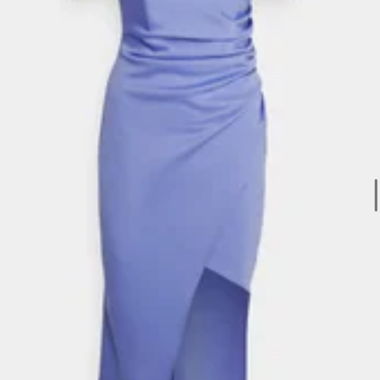 Robe élégante bleu azur