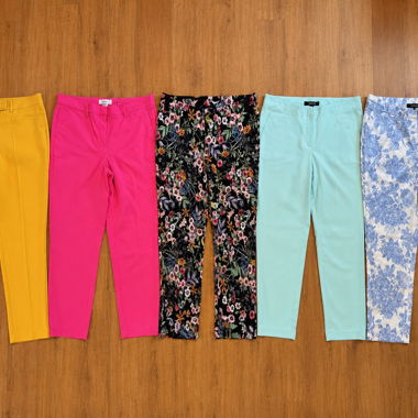 Bunte Stoffhosen Bundle Gr. XL / 42