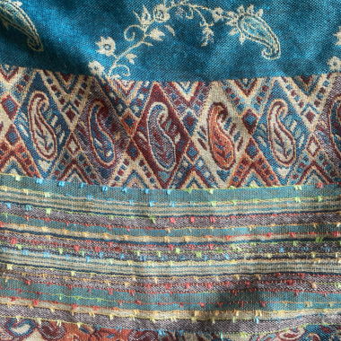 Oriental bohoo scarf multicolor