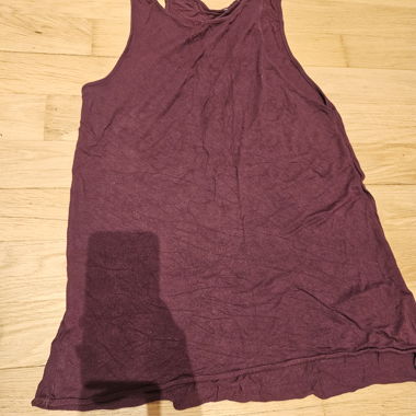 Bordeaux ärmelloses Tanktop