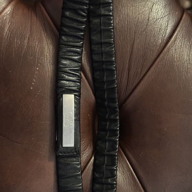 Ceinture Gucci Vintage en cuir élastique 