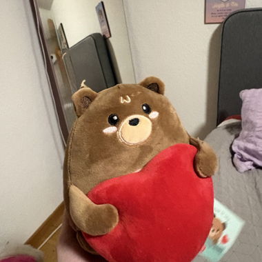 Ours en peluche avec cœur