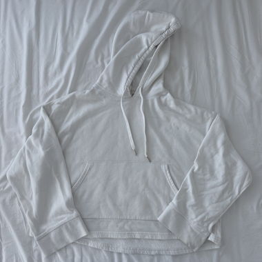 hoodie bianco