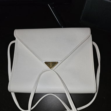 Sac YSL Vintage Blanc - Élégance intemporelle