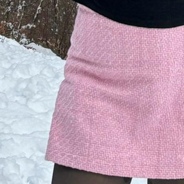 JUPE SHORT, ROSE
