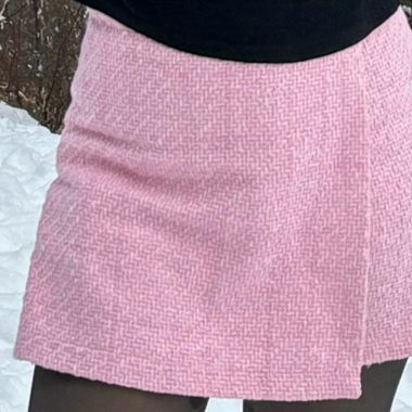 JUPE SHORT, ROSE