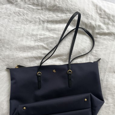 Ralph Lauren Handtasche Dunkelblau/ Navyblue