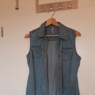 Jeans-Gilet Chicorée 
