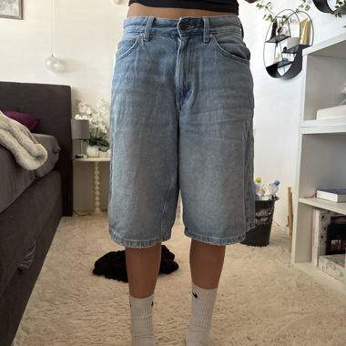 Denim Bermuda Shorts