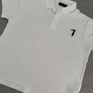 White Trussardi Polo Shirt