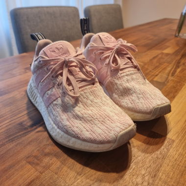 Adidas NMD pink sneakers