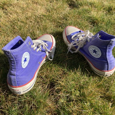 Sneakers alte Converse blu
