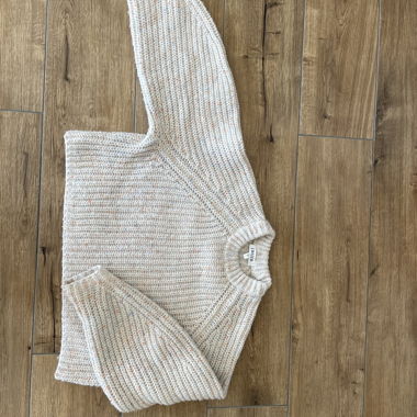Pull Edited en laine crème, taille 36